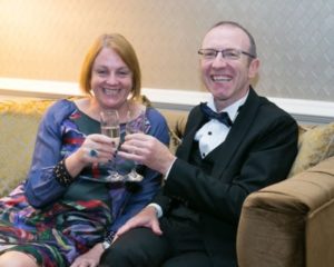 Martin and Teresa Crowe at Gala Ball - NIOS